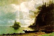 Albert Bierstadt The Island Norge oil painting reproduction